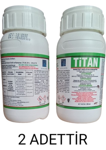 Konsantre Haşere Ilacı 250 ml (2 Adet) modelleri