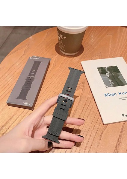 Silicone Strap 38-40-41MM Rubber Apple Watch 2/3/4/5/6/7/8/18