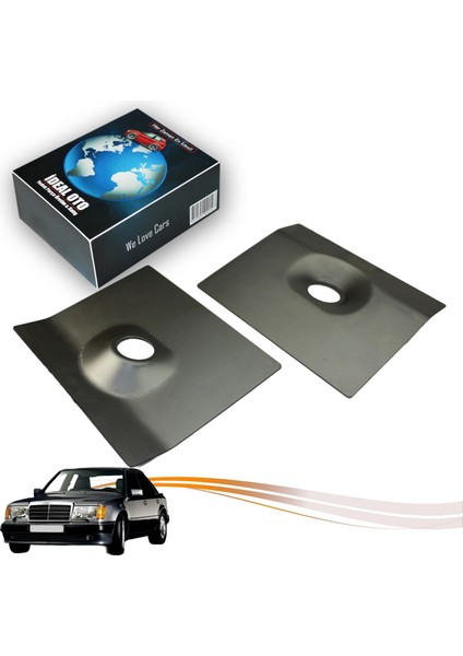 Mercedes W124 1984-1993 Için Kriko Şaşi Metal Levha Sacı (2 Adet)