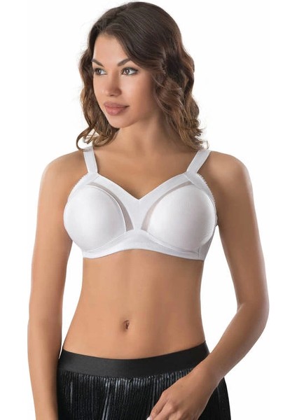 Tül Detaylı Push Up Minimizer Sütyen 168