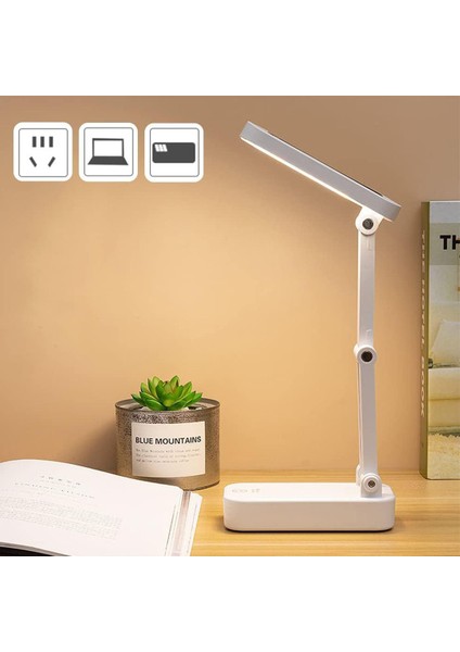 PM-24440 Katlanabilir Solar LED Lamba Güneş Enerjili Masa Lambası
