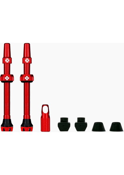 V2 Tubeless Valf 44MM Kırmızı