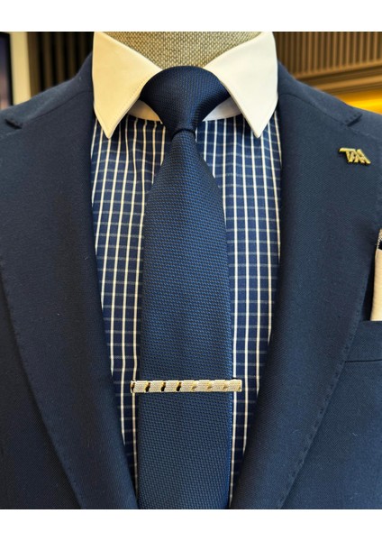 İtalyan stil slim fit mono yaka erkek ceket lacivert T10761 fırsatları