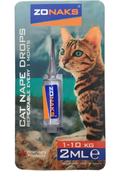 Kedi Deri Bakım Damlası 2ml