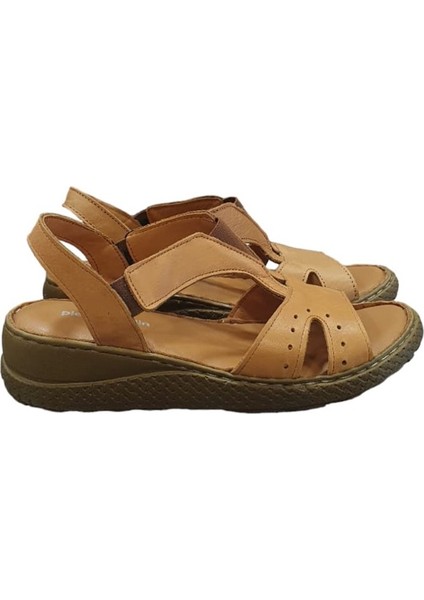 Deri Anatomik Bayan Sandalet Ayakkabı fiyatları