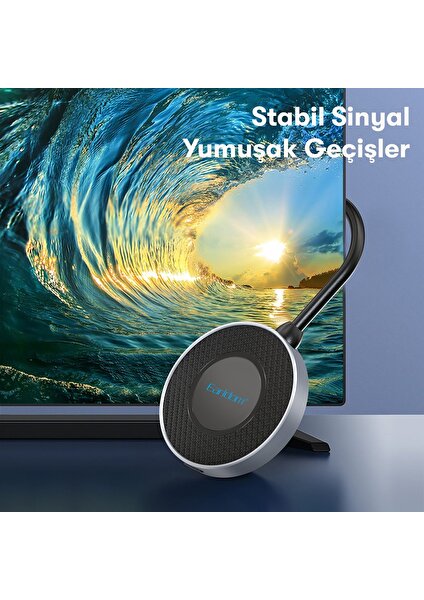 4K Kablosuz Görüntü Aktarıcı - Gümüş