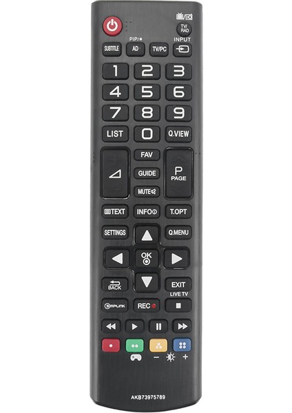 AKB73975789 LED Tv Için Değiştirilen Uzaktan Kumanda 22MT45D 22MT45V 22MT45DP 22MT45VP 24MT45D 24MT45V 24MT40D 28MT45D (Yurt Dışından)