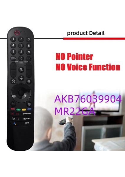 OLED Qned Nanocell UHD Için Akıllı Tv Kızılötesi Uzaktan Kumandası Için MR22GA Uzaktan Kumandayı Değiştirin (Yurt Dışından) fiyatları