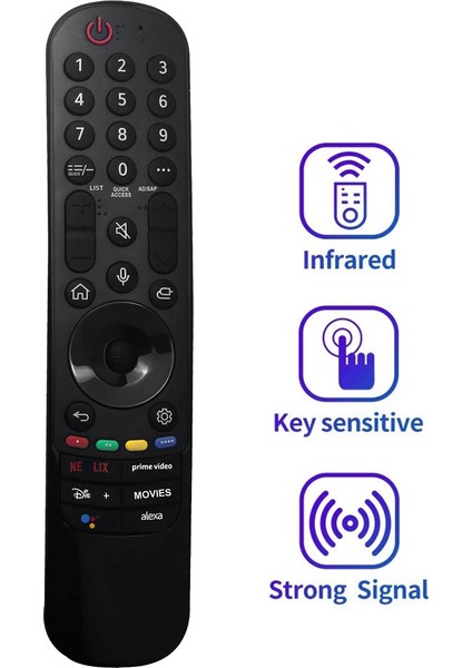 OLED Qned Nanocell UHD Için Akıllı Tv Kızılötesi Uzaktan Kumandası Için MR22GA Uzaktan Kumandayı Değiştirin (Yurt Dışından) modelleri