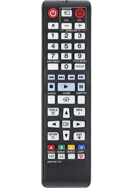 DVD Blu-Ray Oynatıcı Için Uygun Yedek Uzaktan Kumanda AK59-00172A BD-F5700 BD-J5900 J5700 Denetleyici (Yurt Dışından)