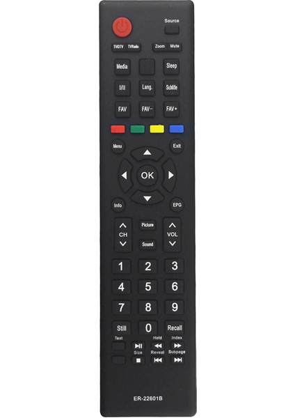 ER-22601B Tv Için Uzaktan Kumandayı Değiştirin L24K20D HL32K20D 24E33 32D33 32D36 50D36P 24D33 24F33 32D50 40D50P 40D50 (Yurt Dışından)