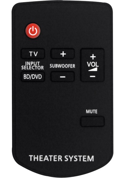 N2QAYC000043 Sinema Sisteminin Uzaktan Kumandasını Değiştirin SC-HTB520 SU-HTB520 SU-HTB527 SC-HTB527 (Yurt Dışından)