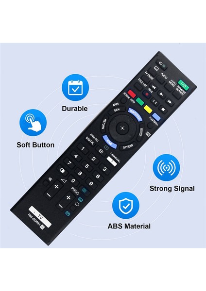 Tv Için -GD031 Uzaktan Kumandayı Değiştirin -55W950B -TX300E KDL32W700B KDL40W600B KDL42W700B KDL42W800B KDL42W807B (Yurt Dışından) modelleri