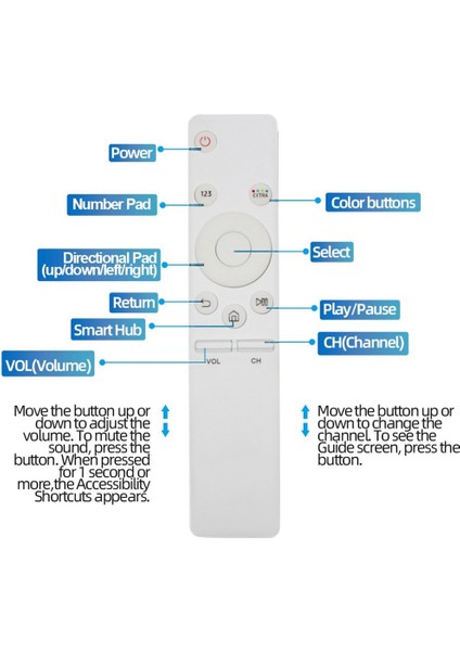 Büyük Düğme Akıllı Tv Uzaktan Kumandası BN59-01260A BN59-01259B/E/D BN59-01260A Tv Televizyon Uzaktan Kumandası (Yurt Dışından) fırsatları