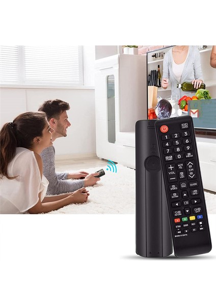 BN59-01247A Tv Uzaktan Kumandası UE55KU6500U UA78KS9500W Evrensel 433MHZ 1ch Değiştirilmiş LCD LED Uzaktan Kumanda (Yurt Dışından) fiyatları