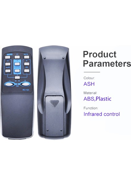 Ses Hoparlör Sistemi Için Uygun Uzaktan Kumanda R501T04/S5.1M RC15A/RC16 R501T RC16 RC15T (Yurt Dışından) indirimleri