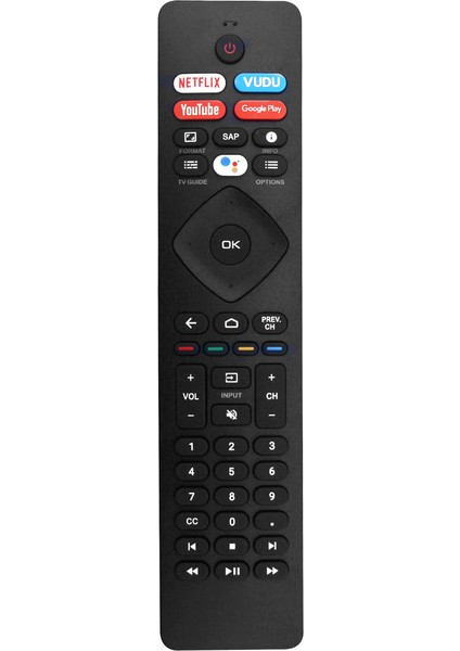 RF402A-V14 Sesli Uzaktan Kumanda Android 4K Ultra Hd Akıllı LED Tv Için Tuşlarla Değiştirin (Yurt Dışından)