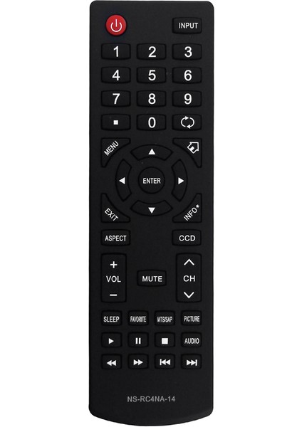 NS-RC4NA-14 Uzaktan Kumanda Tv Için Değiştirin NS-46D400NA14 NS-50D400NA14 NS-39L400NA14 NS-39D40SNA14 NS-32D201NA14 (Yurt Dışından)