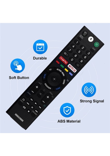 RMF-TX300P Akıllı Android Tv Için Sesli Uzaktan Kumandayı Değiştirin -43X8000E -43X7500E 149332113 (Yurt Dışından) modelleri