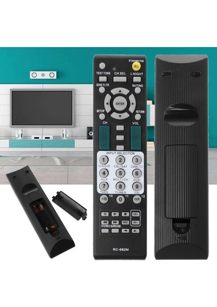 RC-682M Güç Amplifikatörü Av Alıcısı Denetleyicisi Için Yedek RC-606S RC-607M SR603/502/504 HTR550 (Yurt Dışından) fırsatları