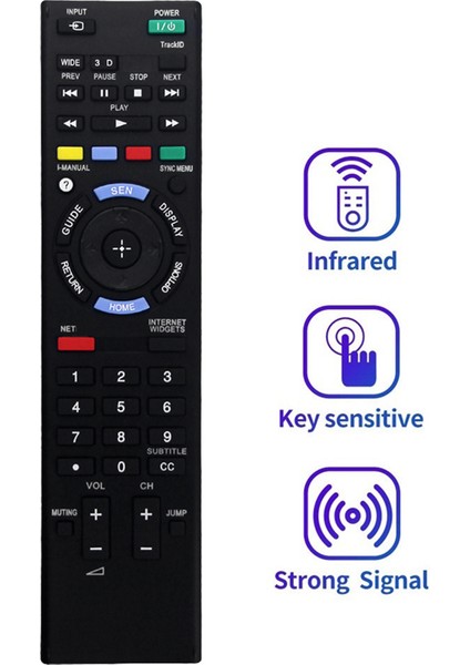 -YD073 Tv Için Uzaktan Kumandayı Değiştirin -46HX750 -40HX750 -32HX750 -46HX751 -46HX850 -55HX750 (Yurt Dışından) fiyatları