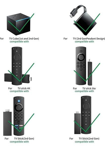 1. Nesil DR49WK B PE59CV Smart Stick Için Sesli Uzaktan Kumanda (2. Nesil/3. Nesil/lite/4k)Smart Tv Cube Için (Yurt Dışından)