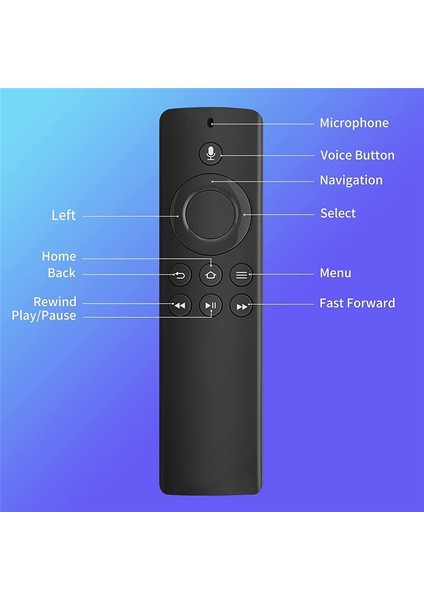 1. Nesil DR49WK B PE59CV Smart Stick Için Sesli Uzaktan Kumanda (2. Nesil/3. Nesil/lite/4k)Smart Tv Cube Için (Yurt Dışından)