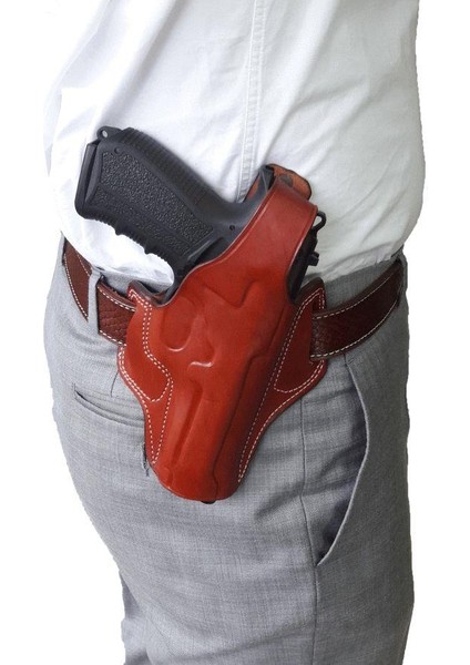 CANIK55 Tp-9 Kelebek Deri Kılıf Kahverengi