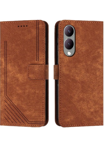 Uyumlu Vivo Y17S Cüzdan Kılıf (Yurt Dışından)