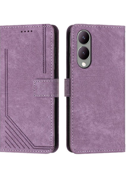 Uyumlu Vivo Y17S Cüzdan Kılıf (Yurt Dışından)