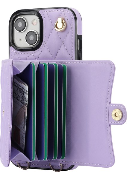 iPhone 13/14 Kickstand Kılıfı Card Yuvaları Telefon Kapağı (Yurt Dışından) indirimleri