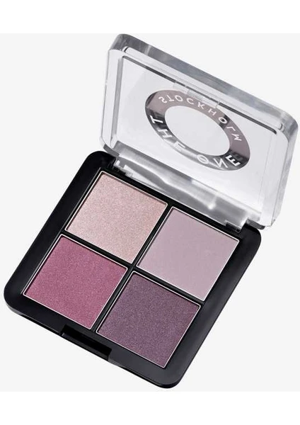 The One Make-Up Pro Dörtlü Göz Farı Rosy Plum