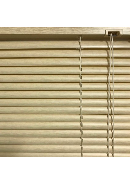 Linadora Pvc Jaluzi 25 mm 140X160 cm Ahşap Desenli