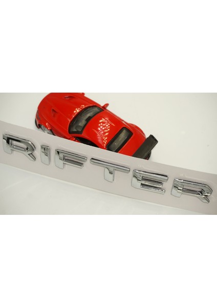 Rifter Yeni Nesil Krom Abs 3m 3D Bagaj Yazı Logo Peugeot Ile Uyumlu modelleri