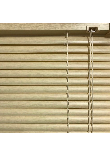 Linadora Pvc Jaluzi 25 mm 60X160 cm Ahşap Desenli