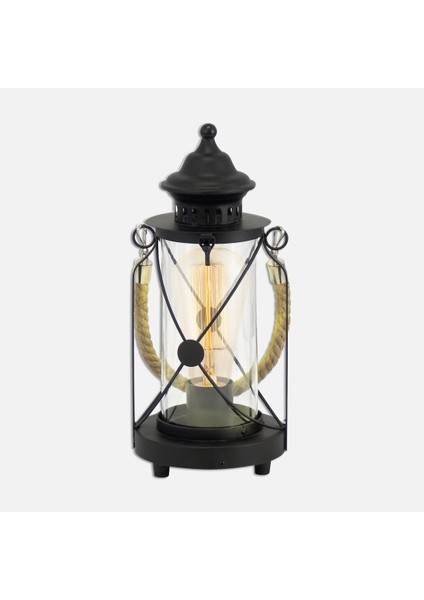 Bradford Abajur Siyah 1X60W E27