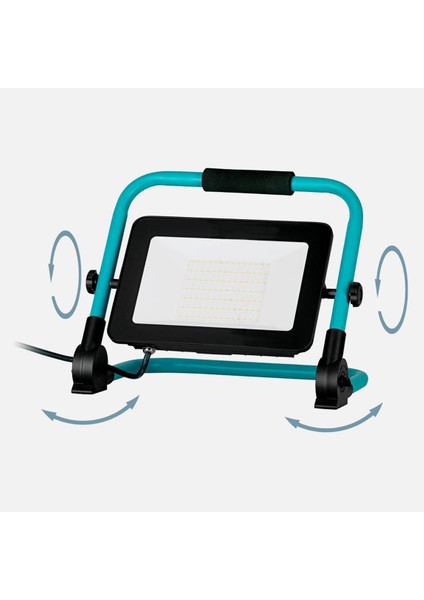 Avelar Seyyar 100W LED Dış Mekan Projektör