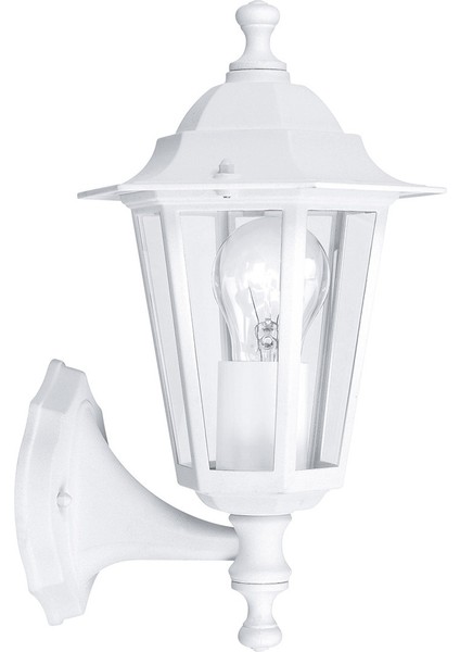 Laterna 4 Yukarı Bakan Aplik Beyaz