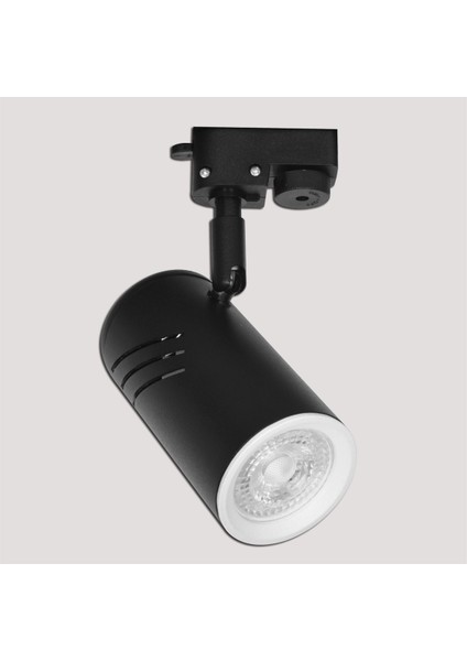 Ray Serisi NR320-2 50 W Ledli GU10 Duy Silindir Ray Spot 1 Adet Siyah