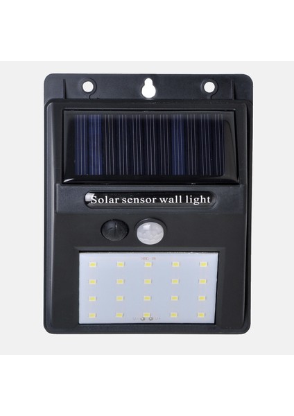 Sensörlü 20 LED Solar Panel