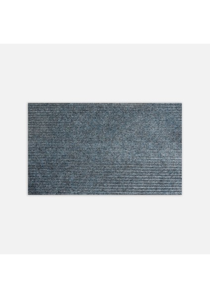 Güven Collection Gri Mavi Keçe Paspas 50X80 cm