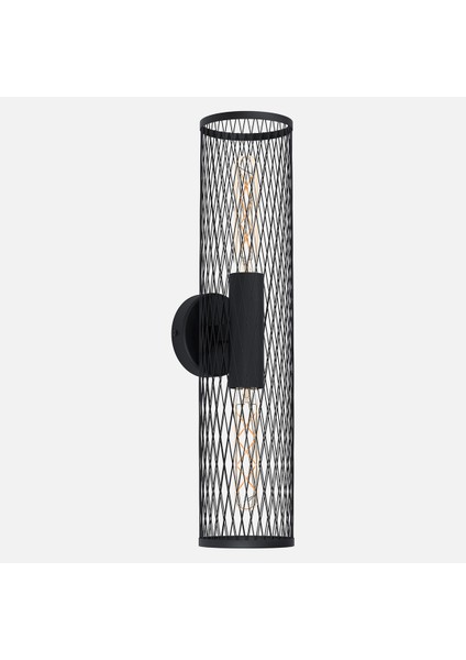 Redcliffe 40 W E27 Duy Yuvarlak Sıvaüstü Spot 2 Adet Siyah