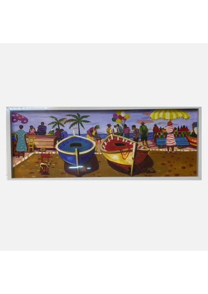 Ertürk Manzara Resimli Çerçeve 25X65 cm