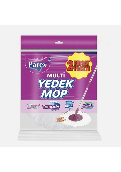 Parex Multi Yedek Mop 2'li Paket