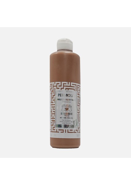 Permolit 0,5 Lt Akrilik Boya Açık Kahve Multi Surface
