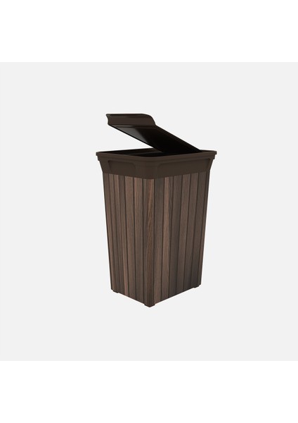 Qutu Q-Trash Çöp Kutusu Wood