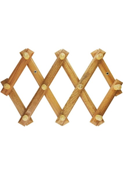 Ahşap Akordeon Askı
