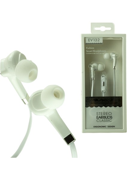 EV-132 Yassı Mikrofonlu Kulak Içi Kulaklık (44DEX34)