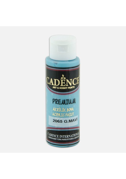Cadence Akrilik Boya Azur Blue 70 ml