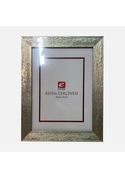 Ertürk Gümüş Ağaç Kabuğu Resim Çerçevesi 18X24 cm
